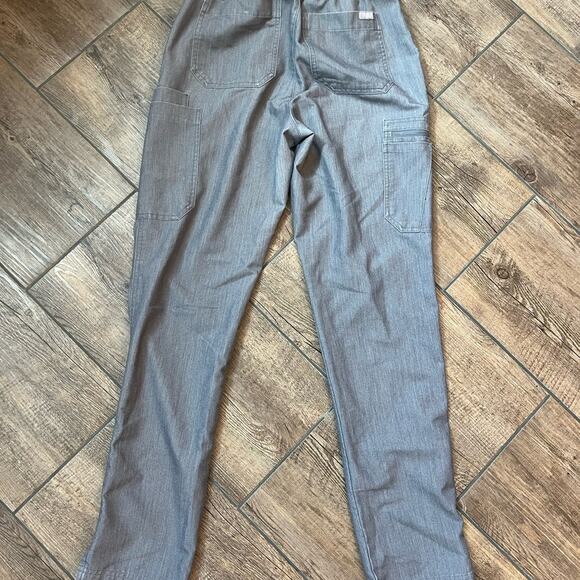 Figs Technical Collection Hight Waisted Dowa Graphite Scrub Pants Women’s‎ XS - Picture 2 of 9